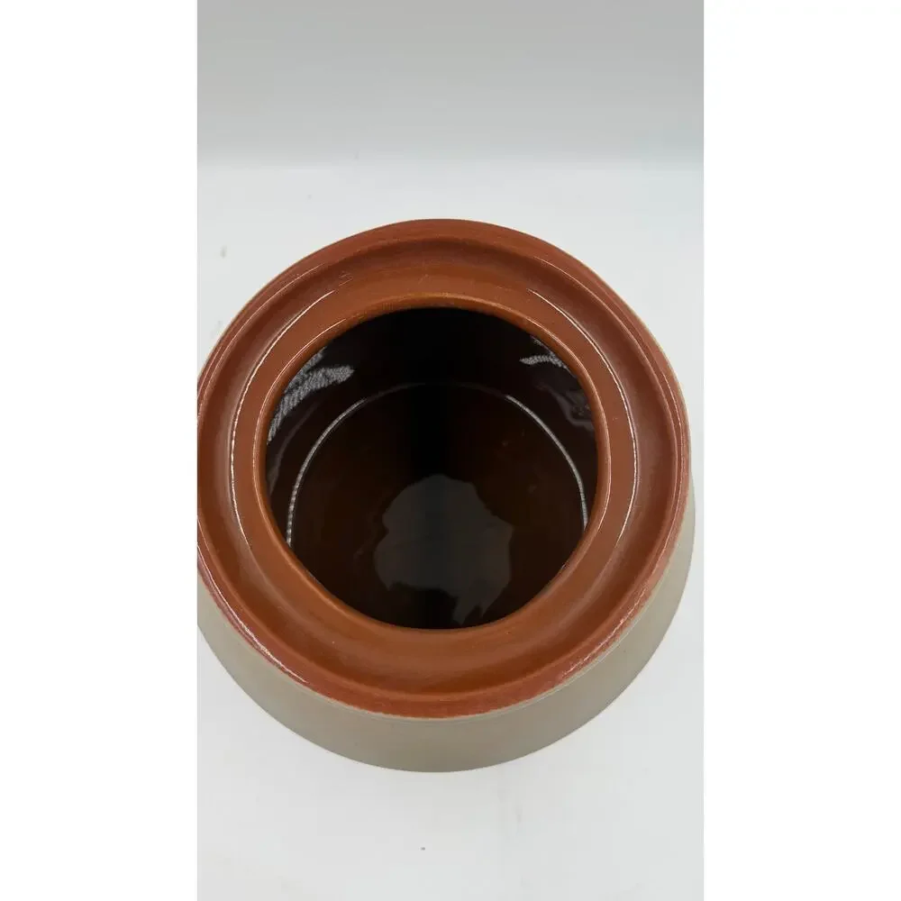 Vintage Chatham Pottery Unmarked Fruit Motif Pottery Cookie Jar